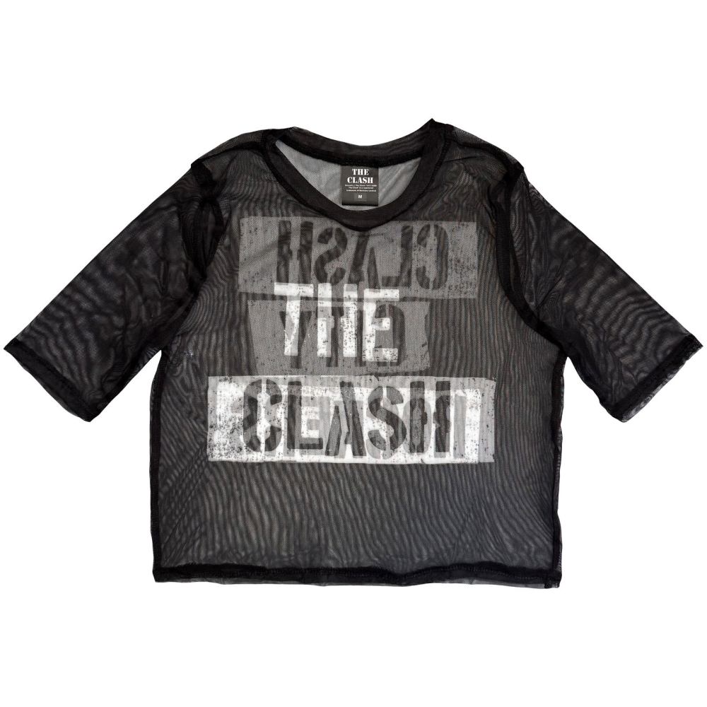 The Clash - City Rockers Crop top - Black